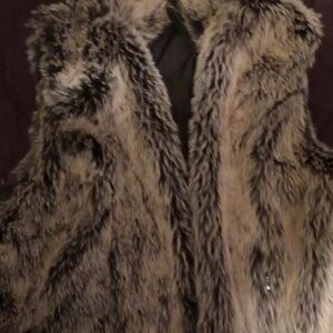 Faded Glory fur vest
